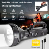 Strong lightweight portable searchlight