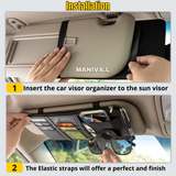 CAR SUN VISOR ORGANIZER