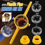 Plastic Pipe Thread Die Kit