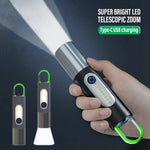 Zoomable LED Flashlight