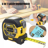 3-In-1 Infrared Laser Tape Measuring