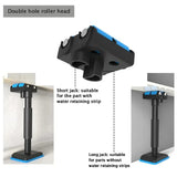 Adjustable Cabinet Support Pole with Roller Head - 2PCS